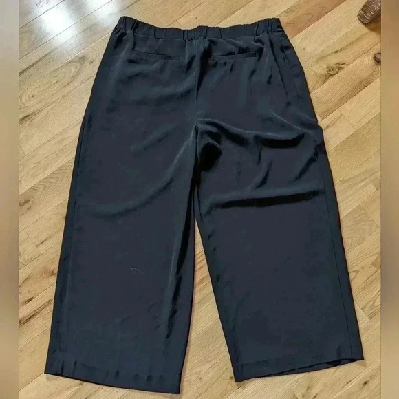 REITMANS plus size CROP pants size  20p all black very chic and classic - Picture 6 of 6